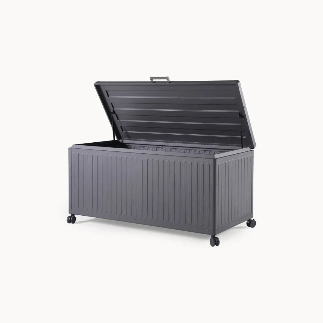 Nova <br> Proteus Medium Metal Storage Box - Graphite Grey - Image 2