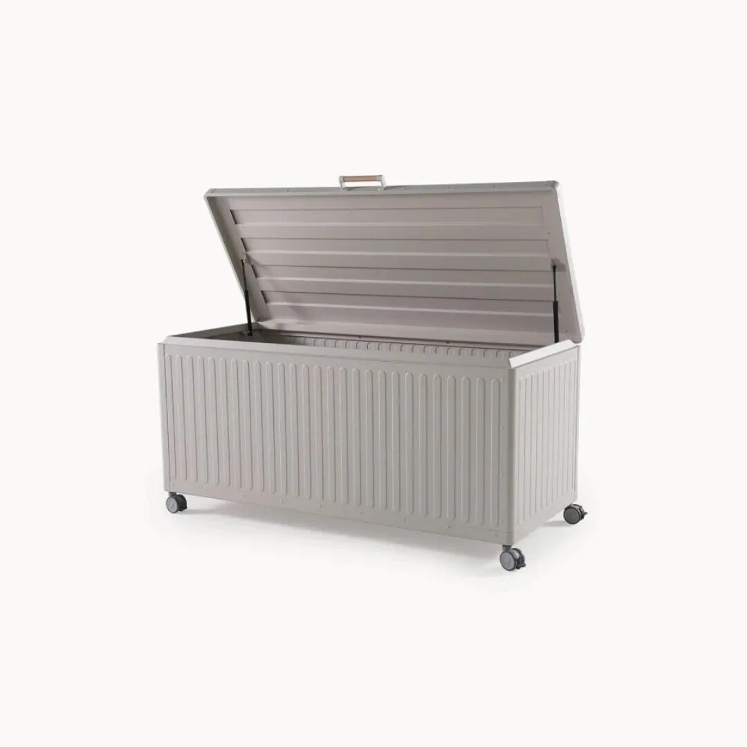 Nova <br> Proteus Medium Metal Storage Box - Pebble - Image 2