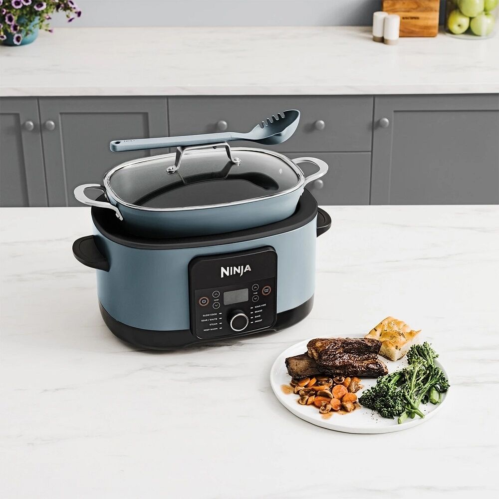 Ninja Foodi MC1001UK 8-in-1 PossibleCooker Slow Cooker & Multi-Cooker Sea- Salt Grey - Image 4