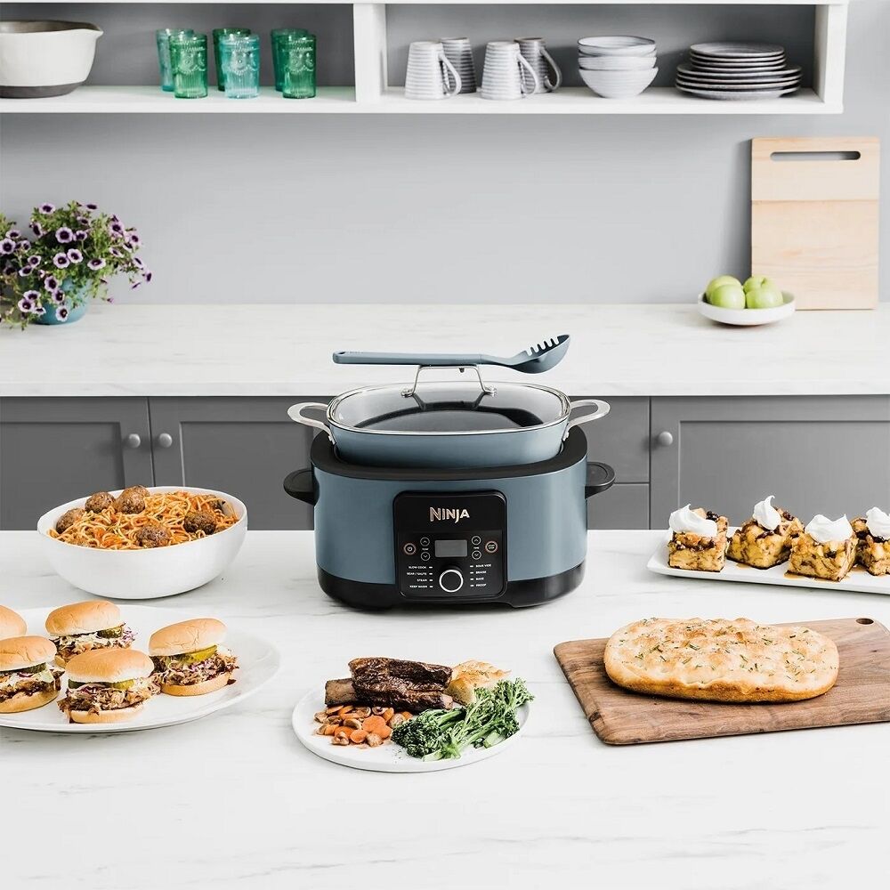 Ninja Foodi MC1001UK 8-in-1 PossibleCooker Slow Cooker & Multi-Cooker Sea- Salt Grey - Image 5