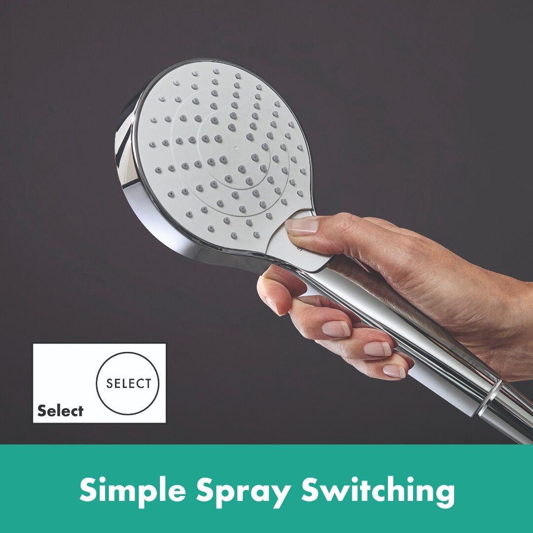 Hansgrohe Croma Select S Shower set 110 Vario with shower bar 65 cm - Image 3