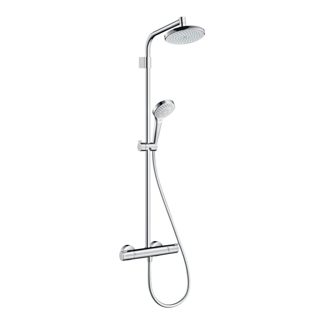 Hansgrohe Croma Showerpipe Top 220 1jet with thermostat