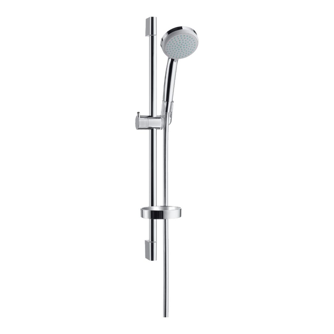 Hansgrohe Croma 100 Shower set Vario with shower bar 65 cm and soap dish