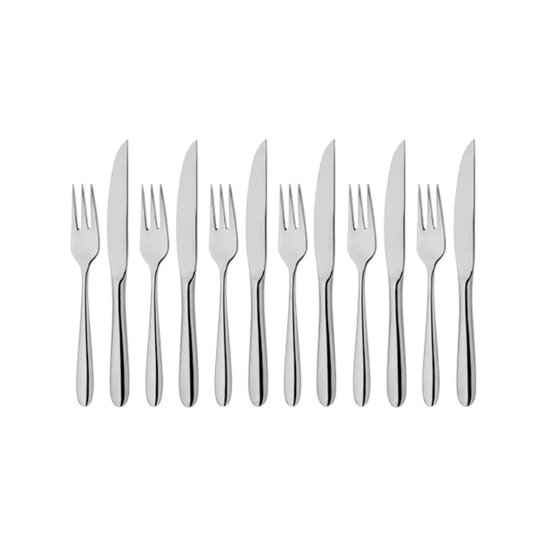 Stellar BW36 Winchester, 12 Piece Steak Knife & Fork Set