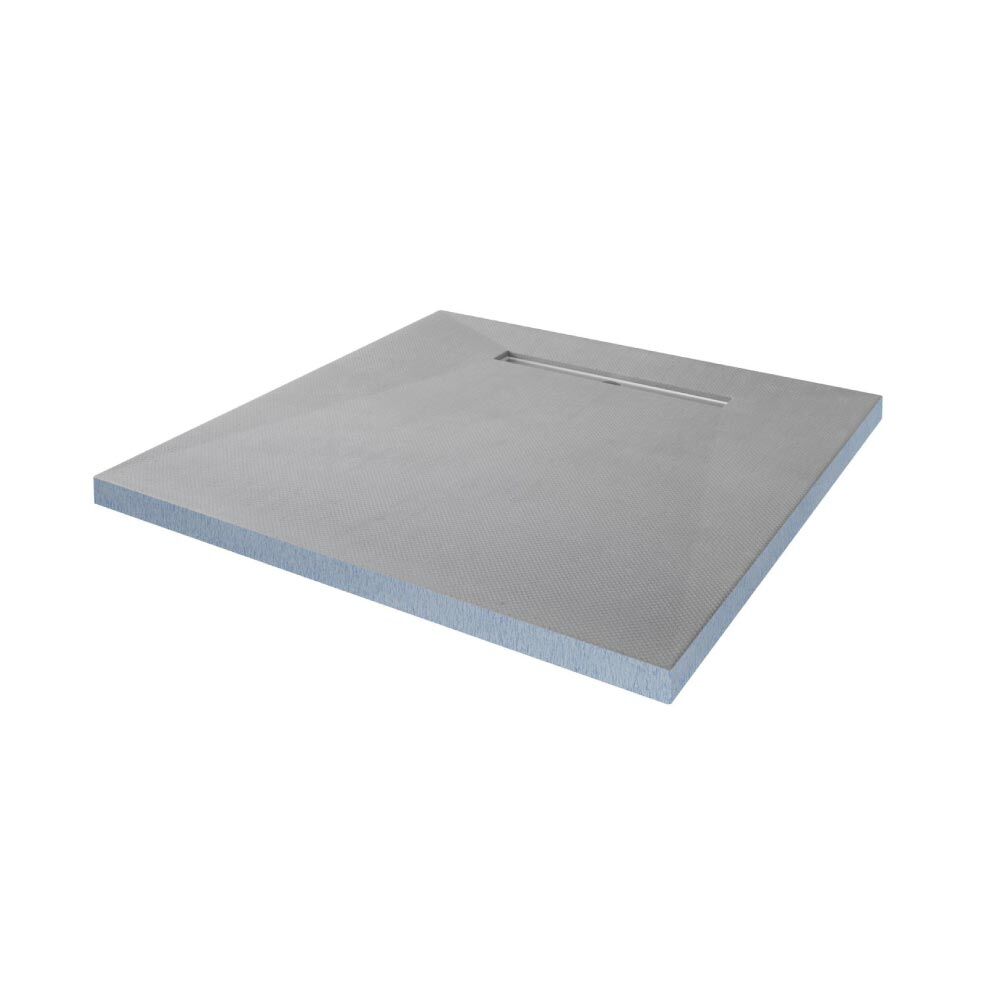 Marmox New Showerlay Linear Drain & Grate 1400 mm x 1000 mm x 40mm OFFSET (M147/m605)