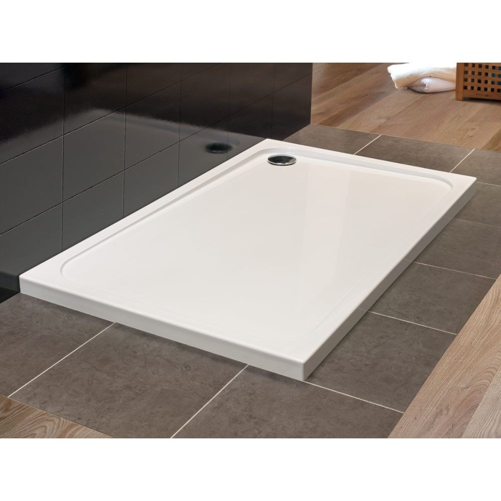 Merlyn Touchstone 1400x760mm 50mm High Rectangle Shower Tray - Image 2