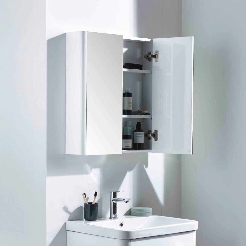 Roper Rhodes Contour D/Door Cabinet White - Image 2