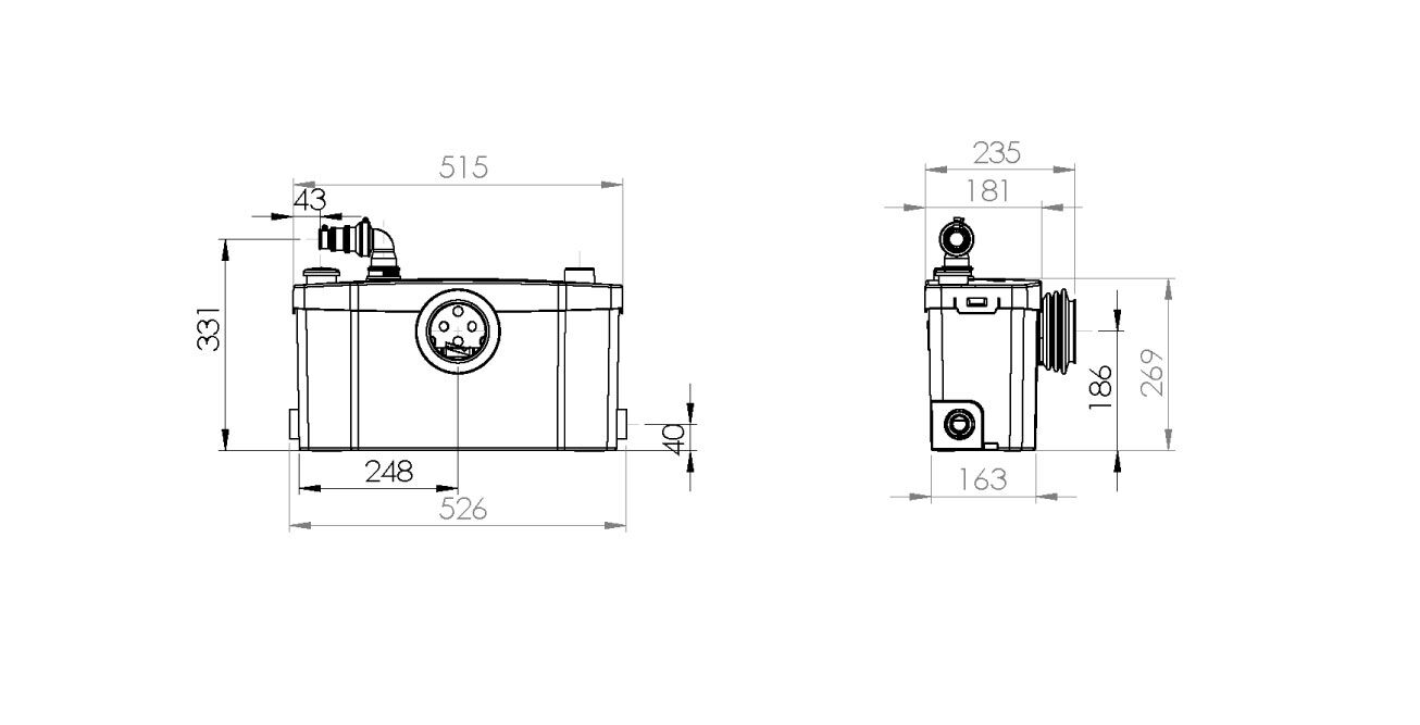 Saniflo Saniplus Up Small Bore System - Image 4