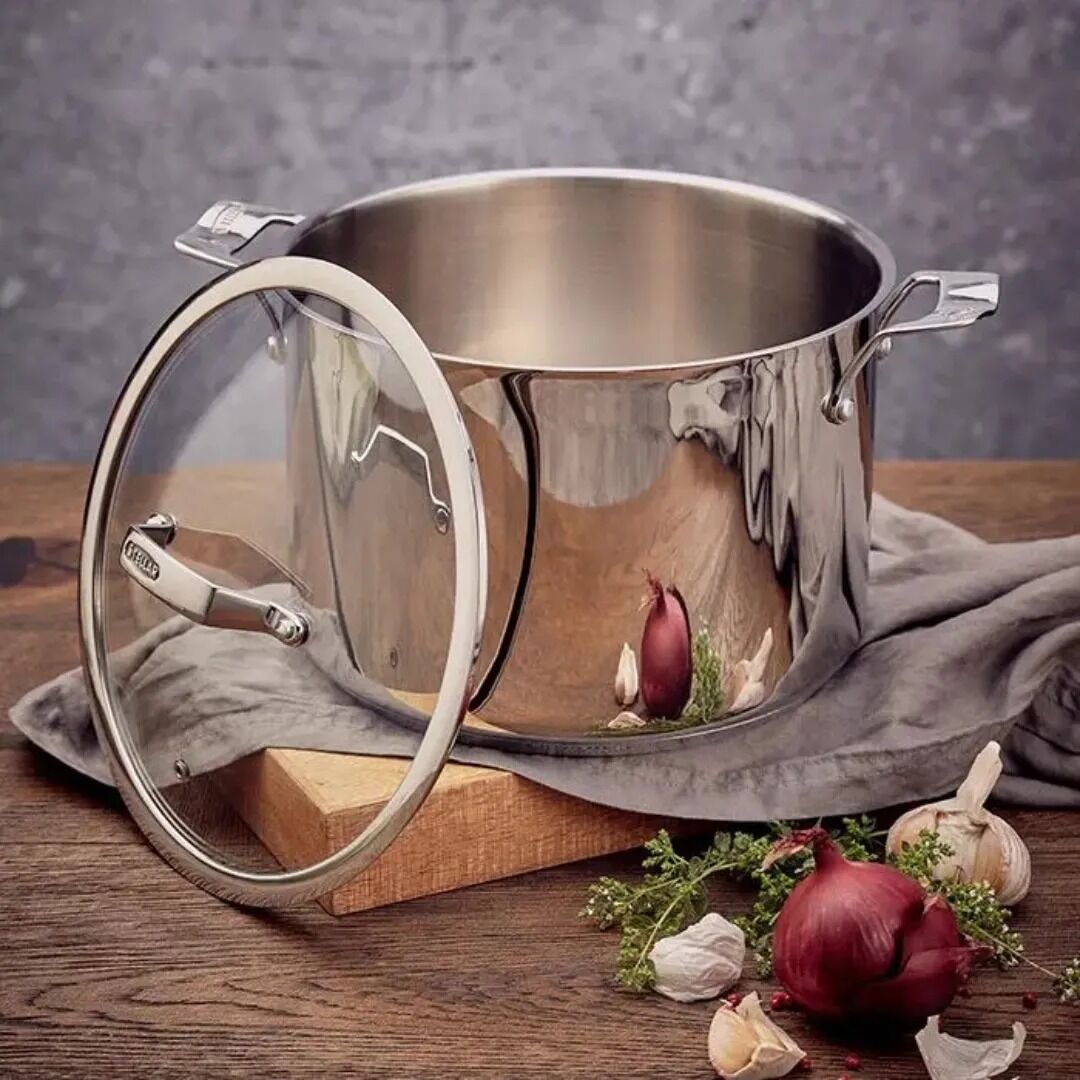 Stellar STM08 Steamers, 26cm Stockpot, 8L - Image 2