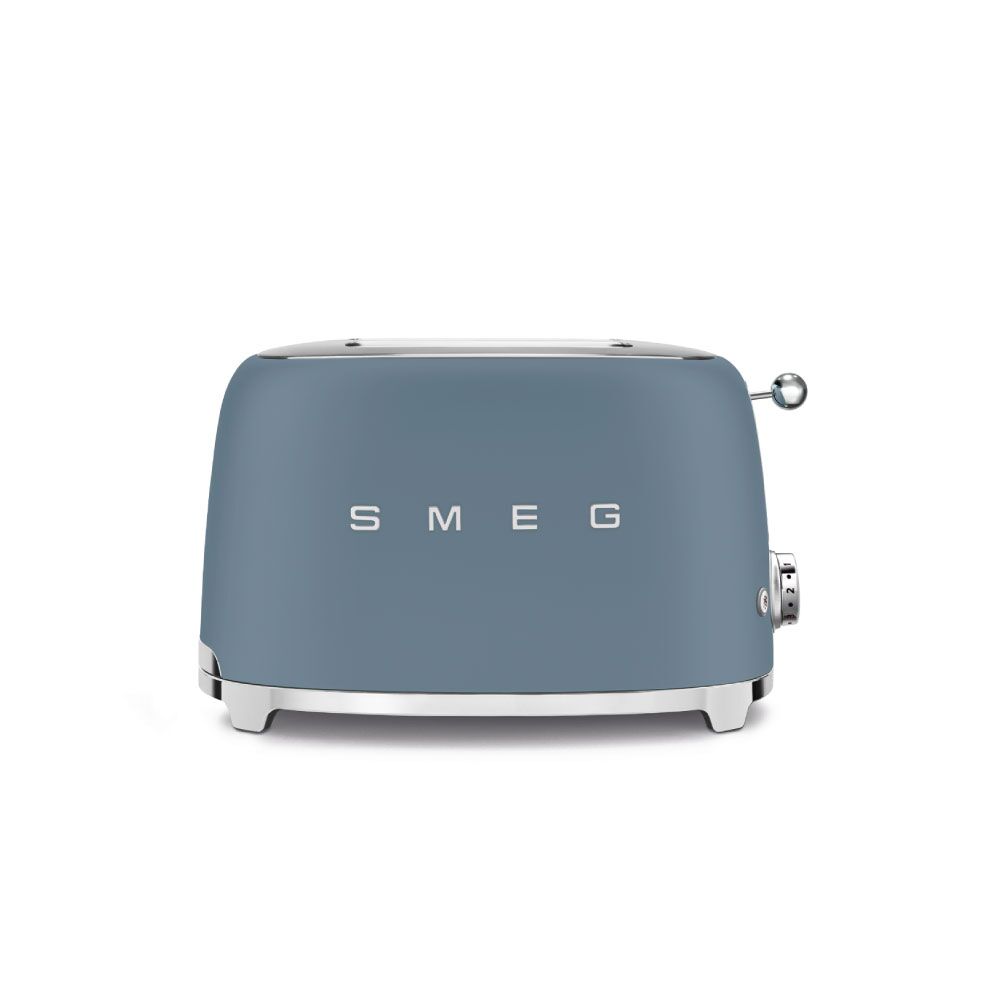 Smeg 50's Style Retro TSF01SBMEU 2 Slice Toaster - Storm Blue