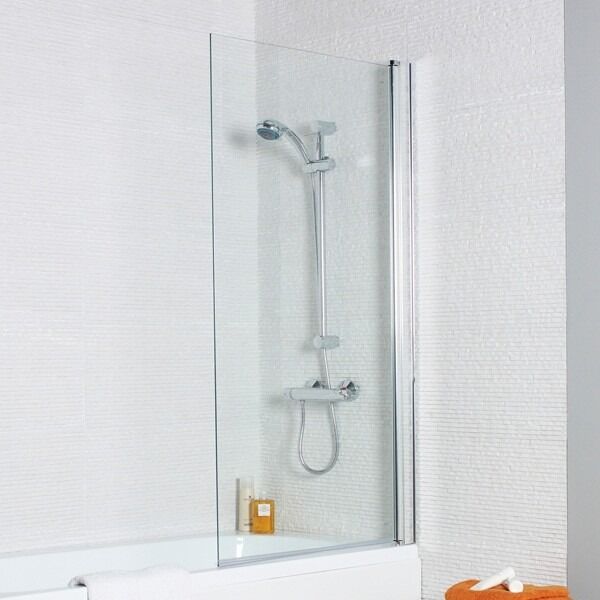 Kartell Koncept Square Edge Straight Bath Screen