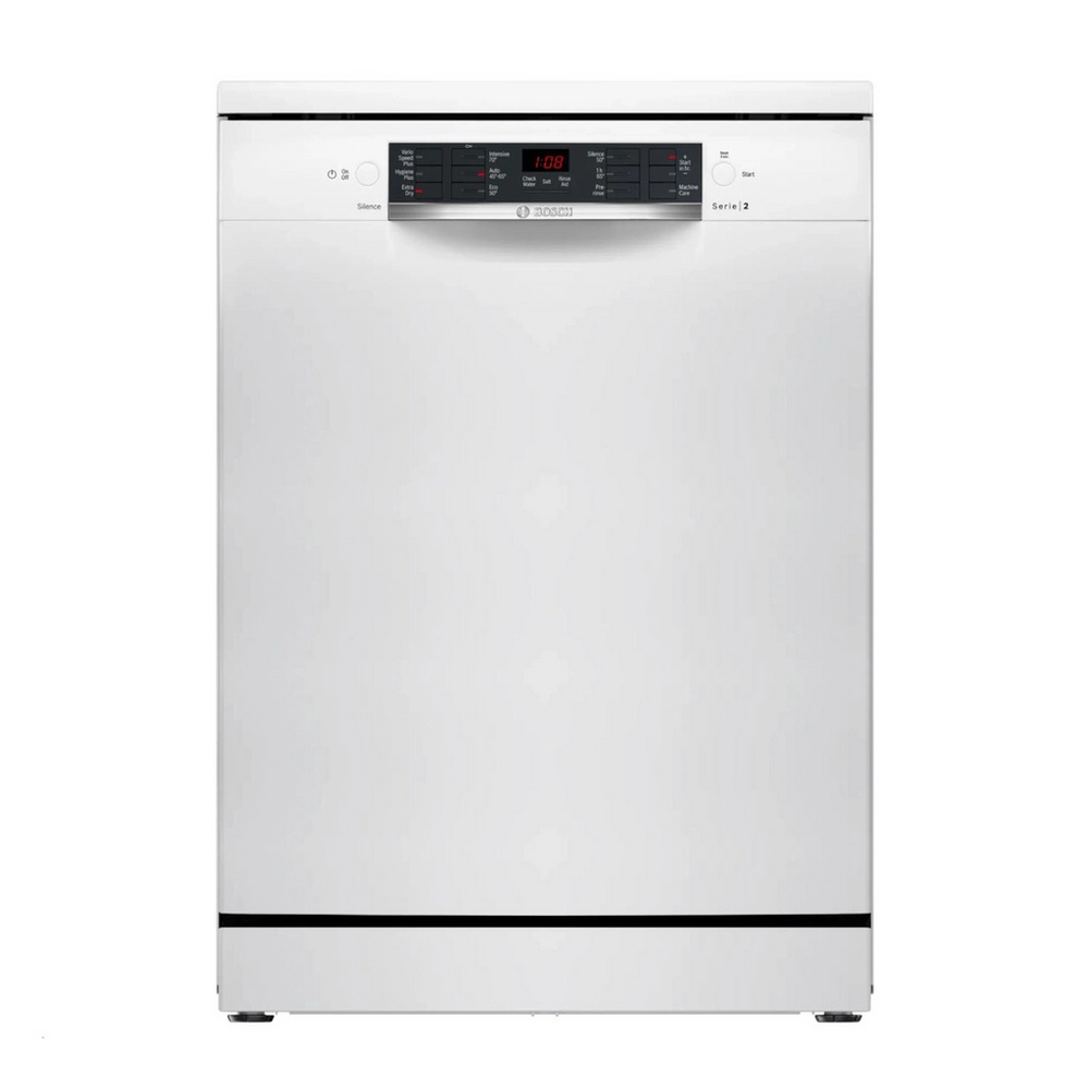 Bosch SMS26AW08G 60cm Dishwasher - White 12 Place Settings - Image 2