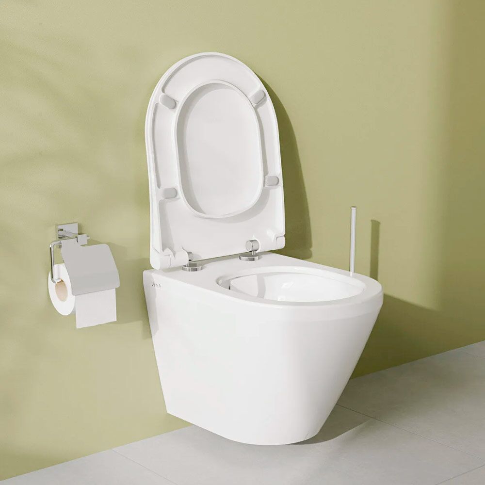VitrA Integra Wall Hung Short Projection Soft Close Complete Toilet - Image 2