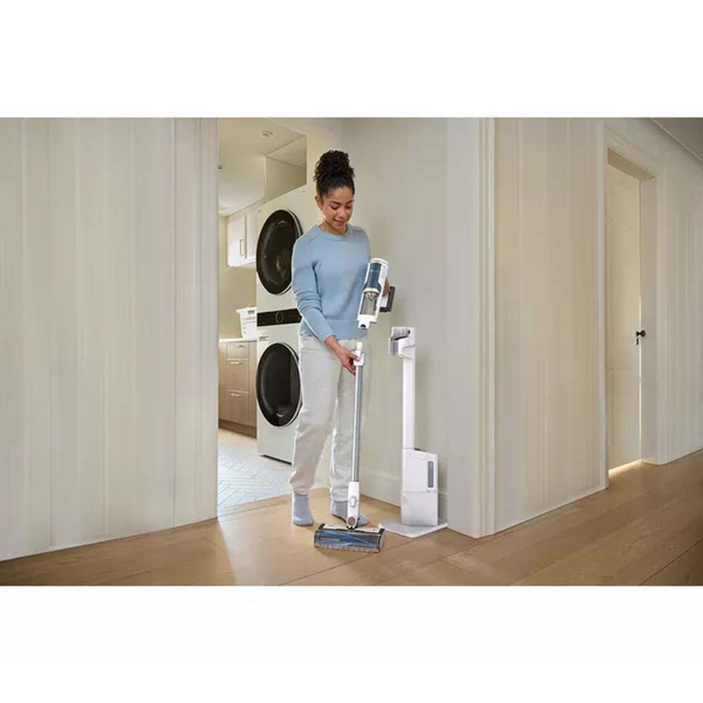 Shark BU3521UK Clean & Empty Cordless Vacuum Cleaner & Auto-Empty System - 40 Minutes Run Time - White - Image 4