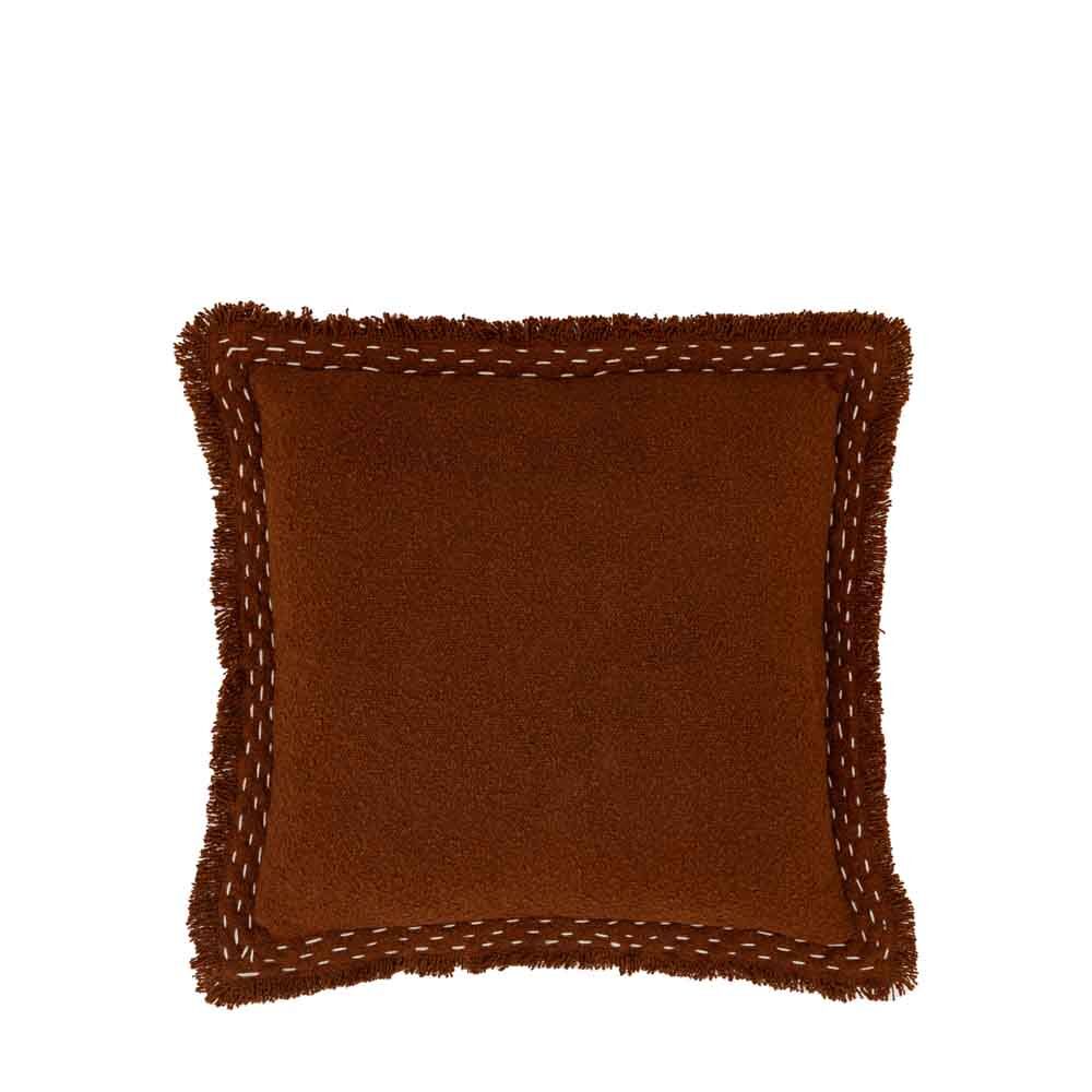 Harmony Cushion Rust - Poly Filled