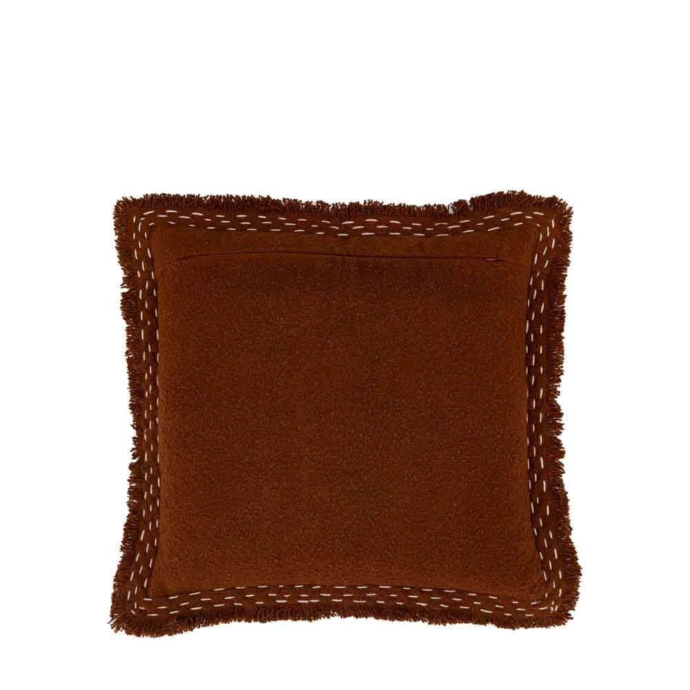 Harmony Cushion Rust - Poly Filled - Image 4