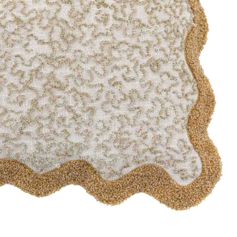 Tabor Cushion Natural - Feather Filled - Image 4
