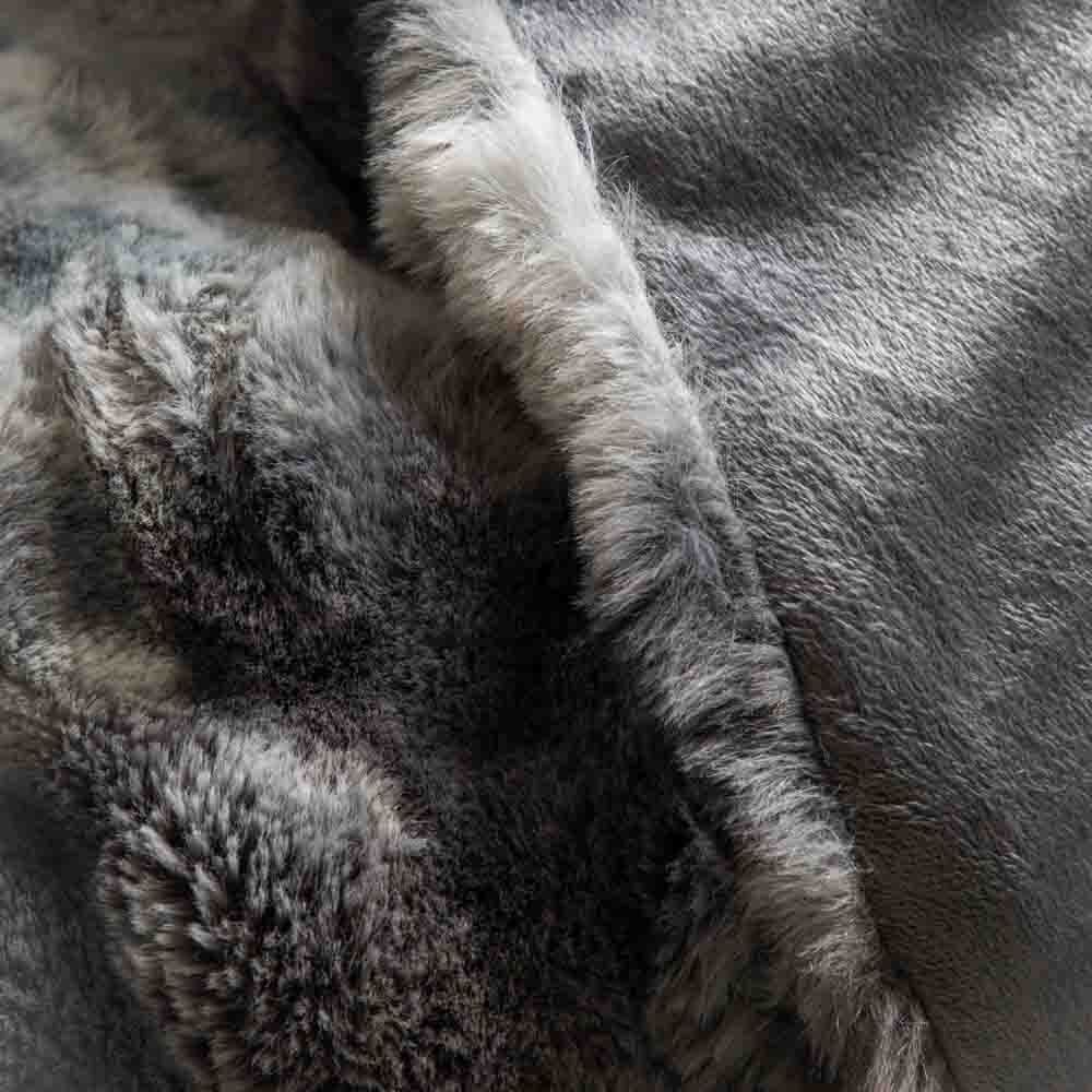 Marshmallow Rabbit Faux Fur Throw - Image 4