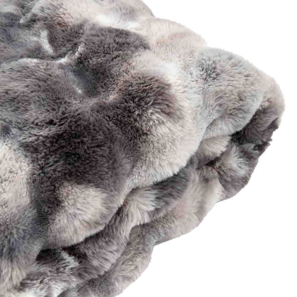 Marshmallow Rabbit Faux Fur Throw - Image 6
