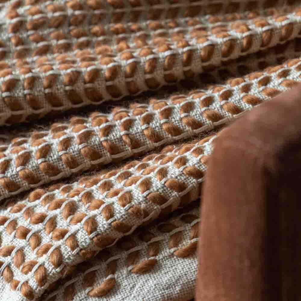 Dolby Woven Throw Rust - Image 3