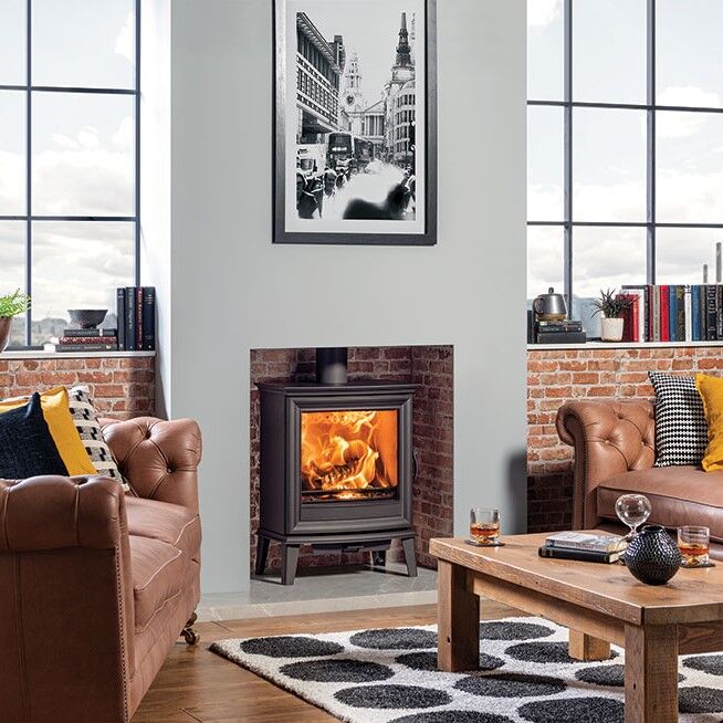 Stovax Chesterfield 5 Wide Multi Fuel Stove - Image 2
