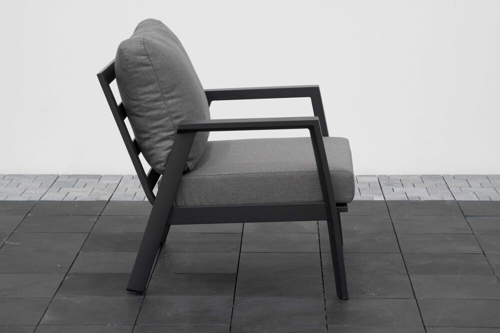 Nova <br> Phoenix Lounge Armchair - Grey - Image 2