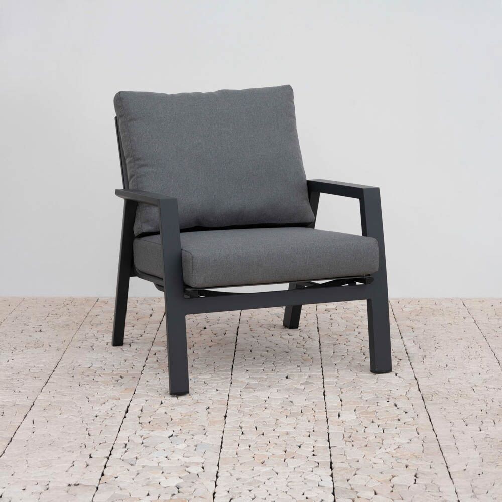 Nova <br> Zara Lounge Armchair - Grey