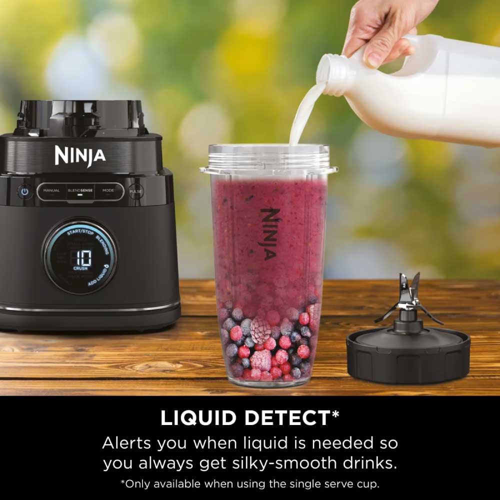 Ninja TB301UK Detect Duo Power Blender Pro + Single Serve - Black - Image 4