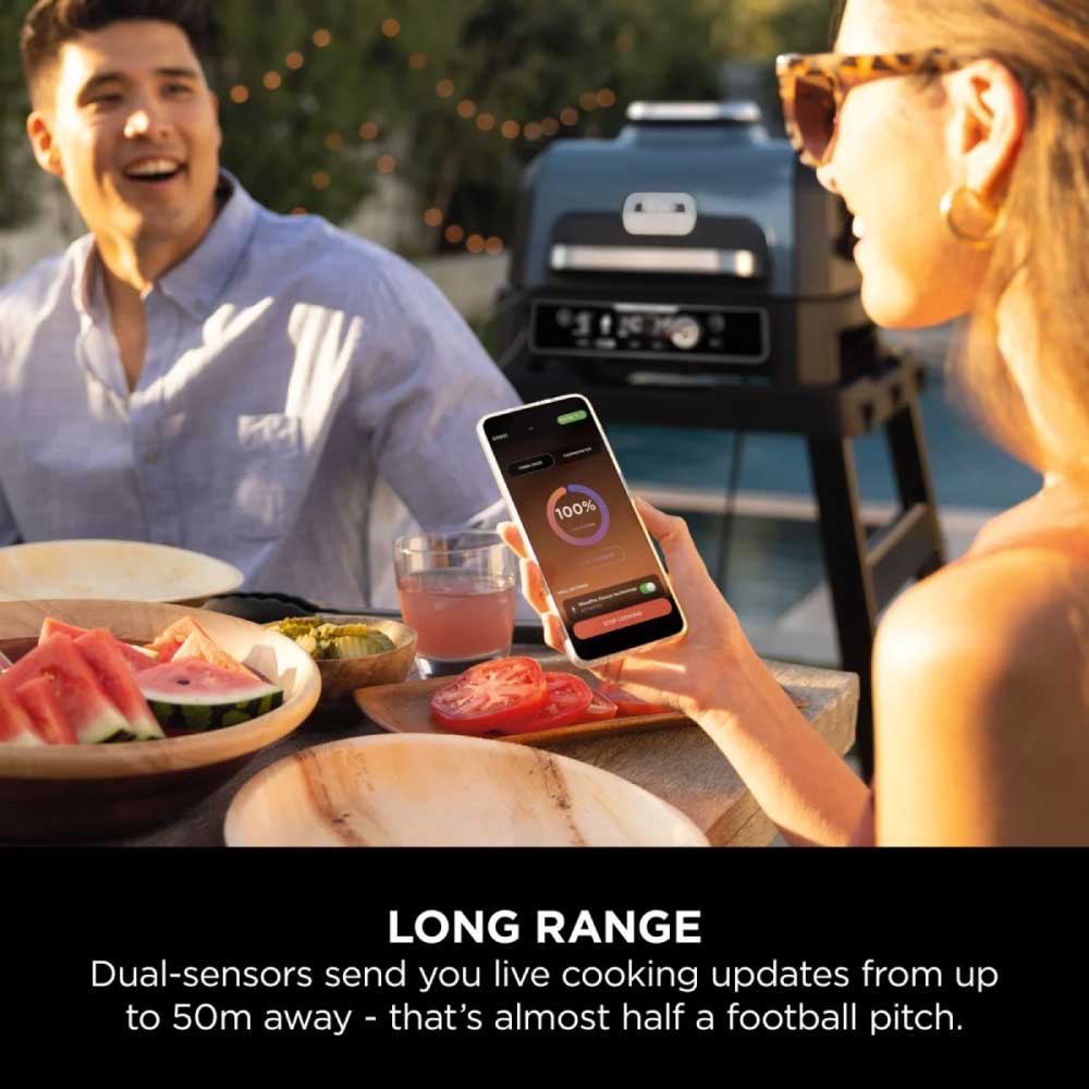 Ninja WP100EU ProChef Wireless Cooking Thermometer - Black/Silver - Image 4