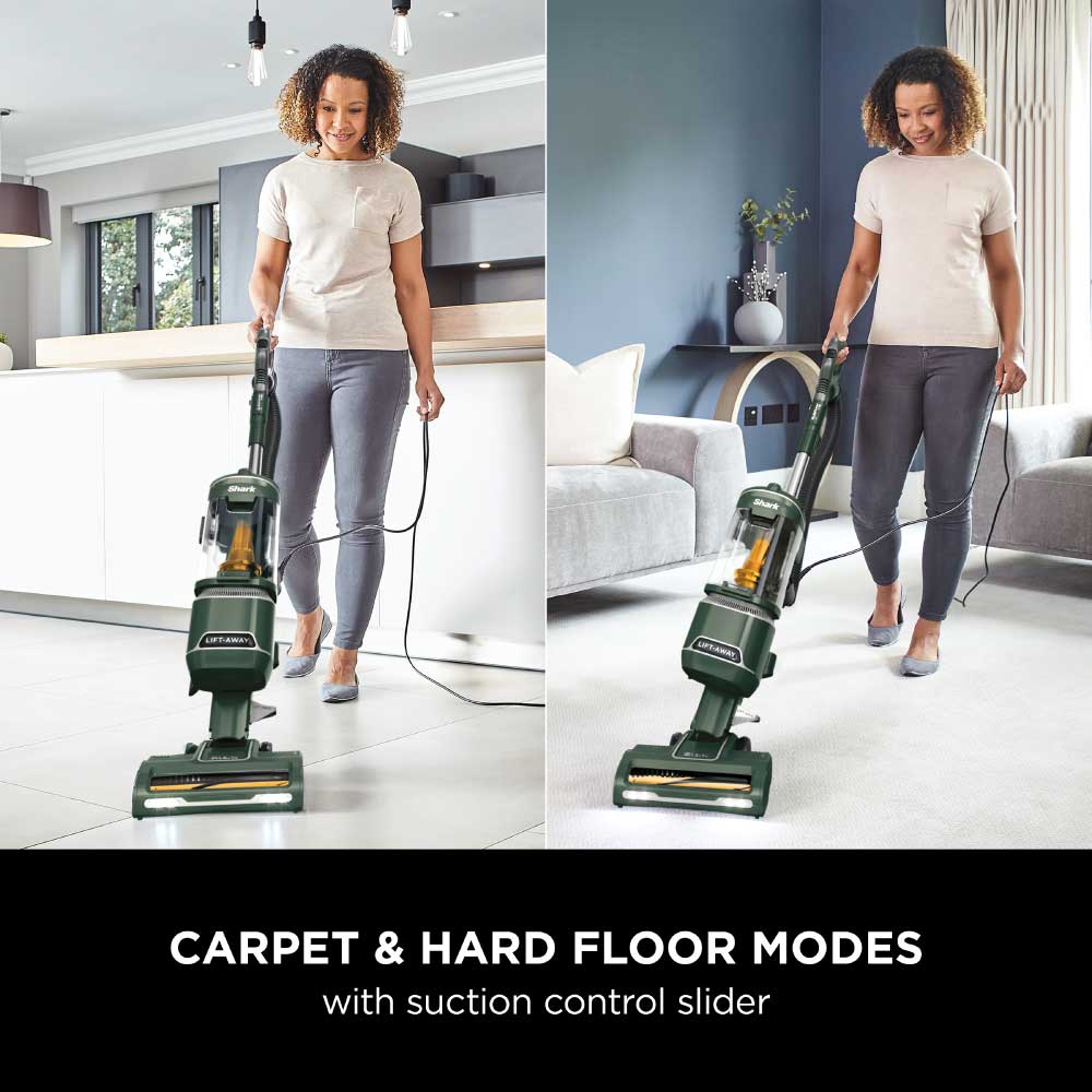 Shark NZ691UKT Anti Hair Wrap Upright Vacuum Cleaner with Lift-Away - Porsche Green - Image 2