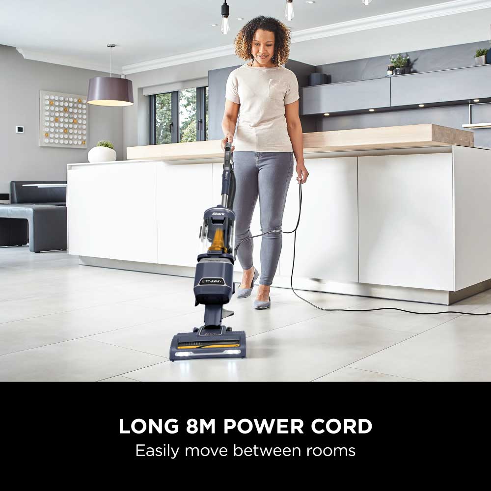 Shark NZ691UK Anti Hair Wrap Upright Vacuum Cleaner with Lift-Away - Royal Grey - Image 2
