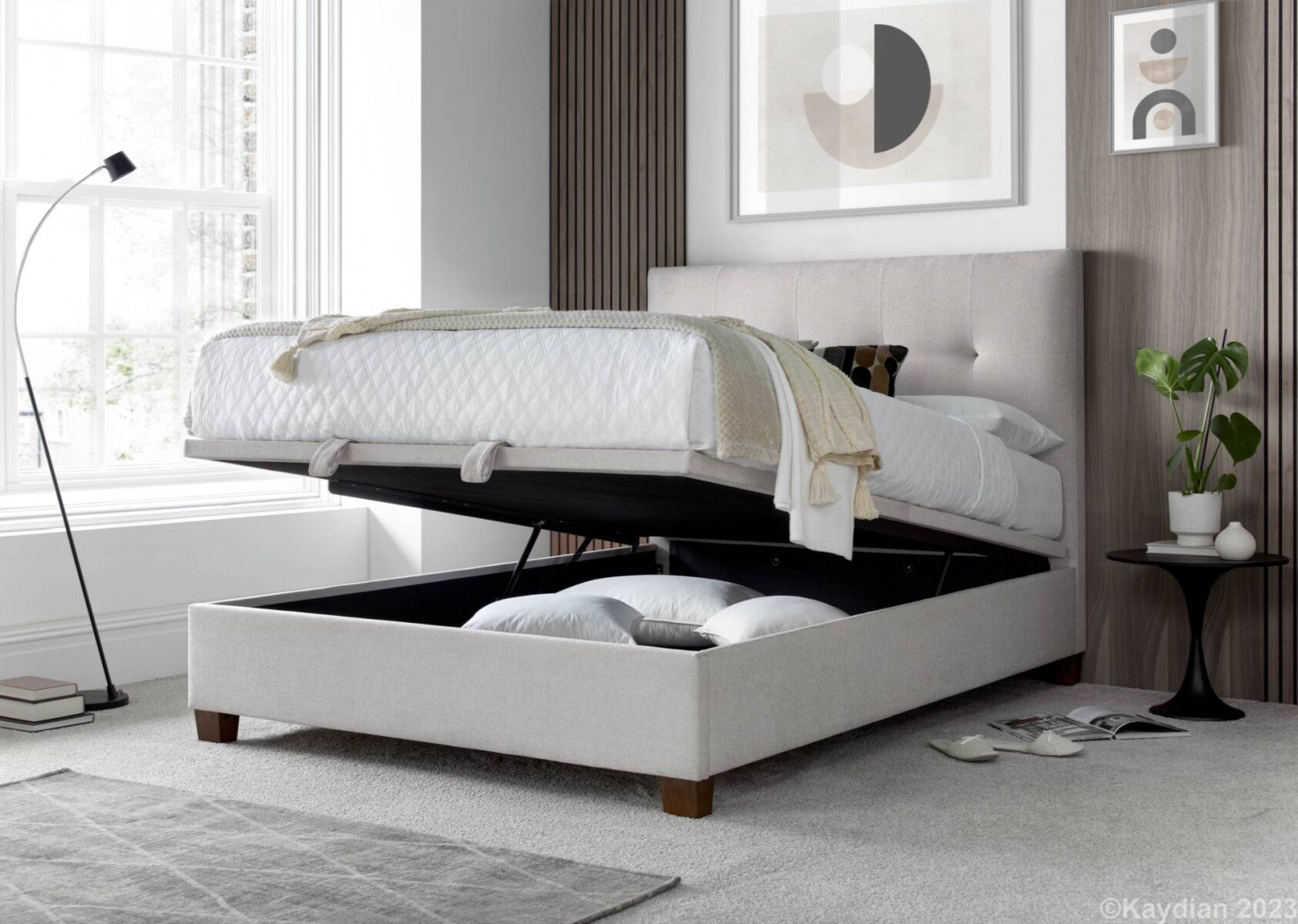 Waterford Ottoman in Clay - King Size 5'0 - Image 2
