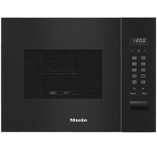 Miele M2224SC ContourLine 50cm Built In Microwave & Grill – BLACK