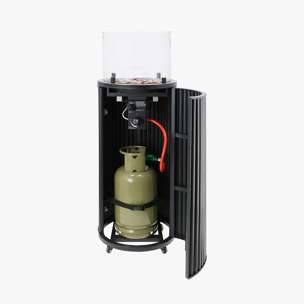 Pacific <br> Cosipillar Tube Outdoor Heater Black - Image 3