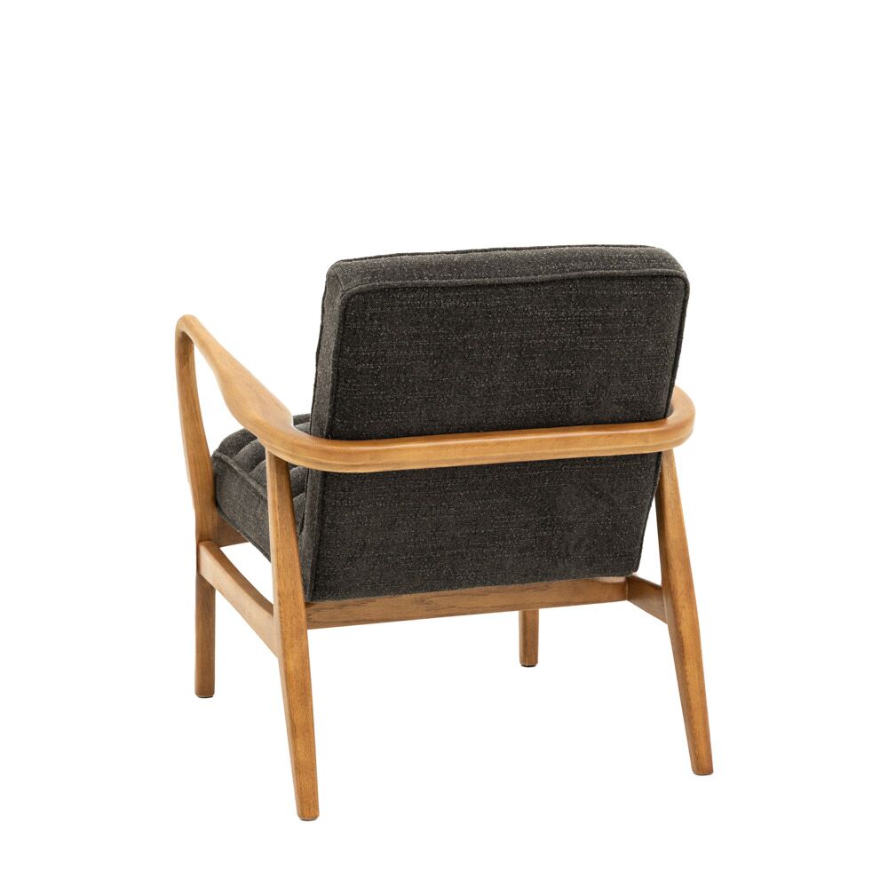Busan Armchair Charcoal Boucle - Image 8