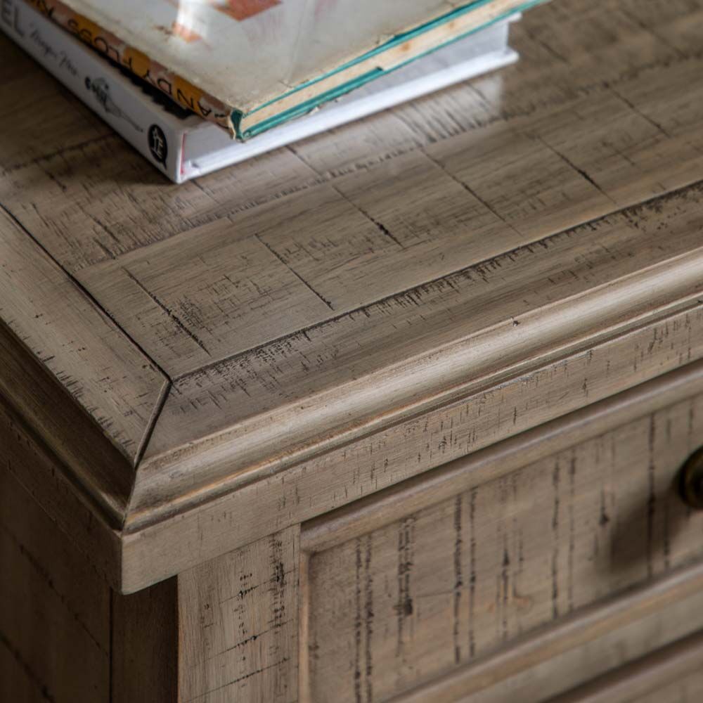Alberta 3 Drawer Bedside - Image 2