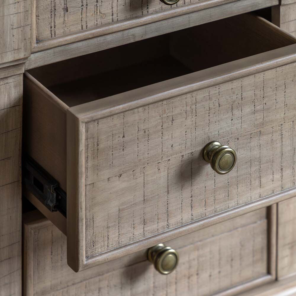 Alberta 3 Drawer Bedside - Image 3