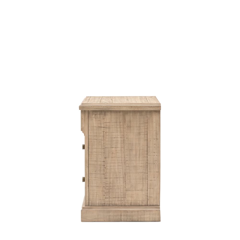 Alberta 3 Drawer Bedside - Image 6
