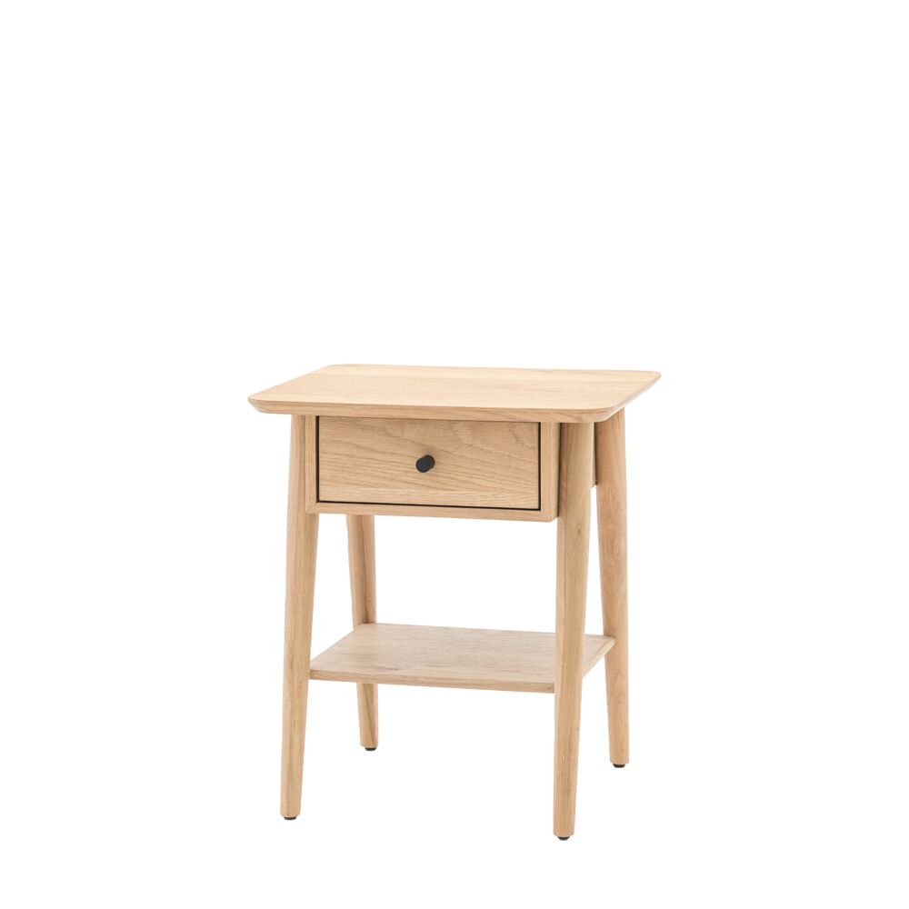 Bremen 1 Drawer Bedside Natural - Image 5