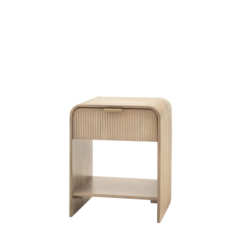 Pavia 1 Drawer Bedside Table Large - Image 6