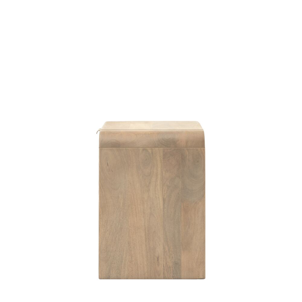 Pavia 1 Drawer Bedside Table Large - Image 7