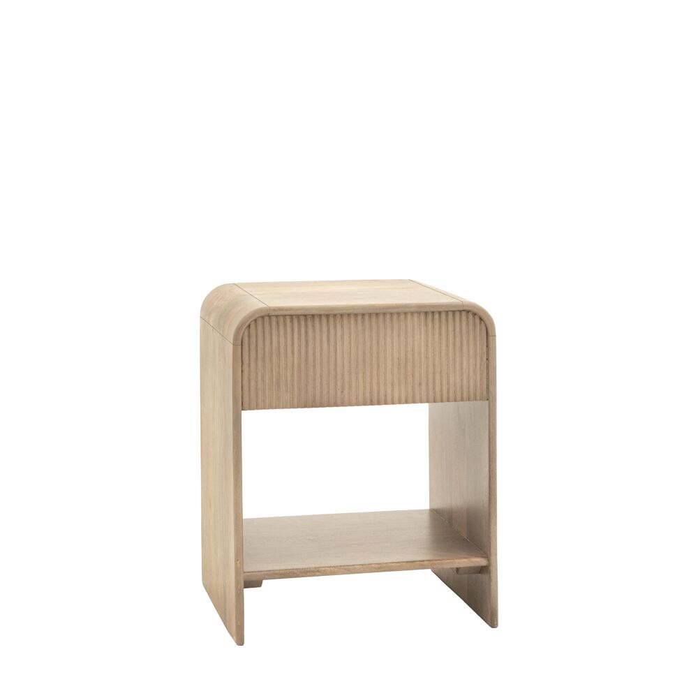 Pavia 1 Drawer Bedside Table Large - Image 8
