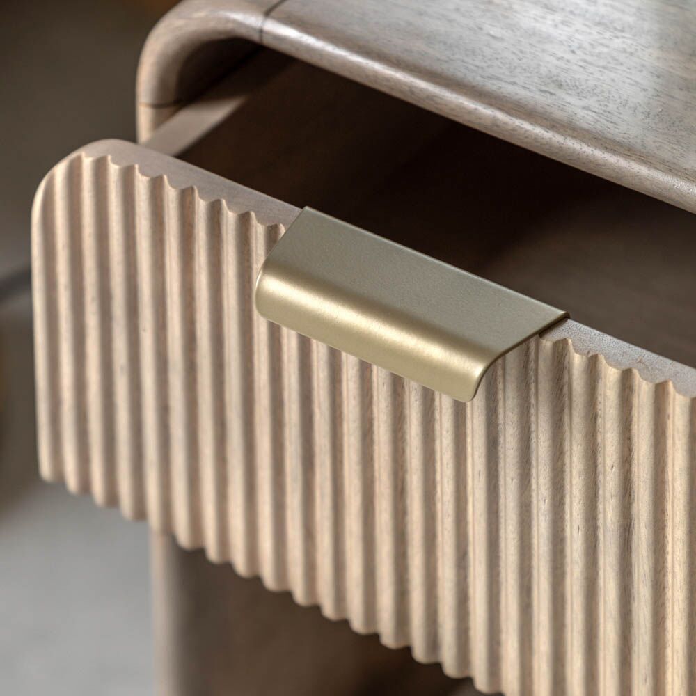 Pavia 1 Drawer Bedside Table Small - Image 2
