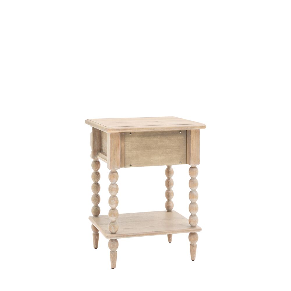 Mataro 1 Drawer Bedside - Image 7