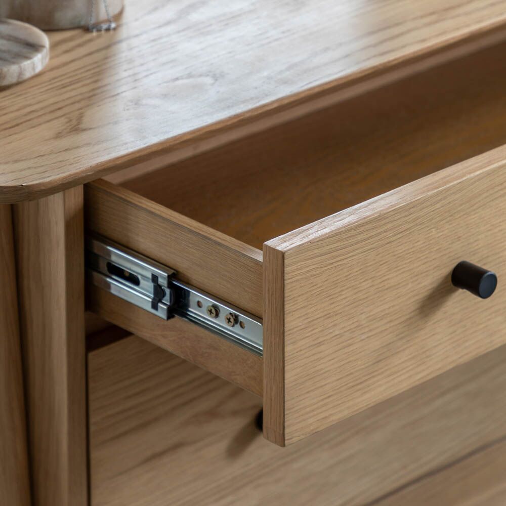 Bremen 3 Drawer Chest Natural - Image 3