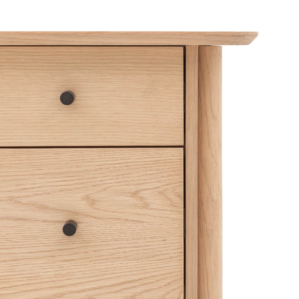Bremen 3 Drawer Chest Natural - Image 8