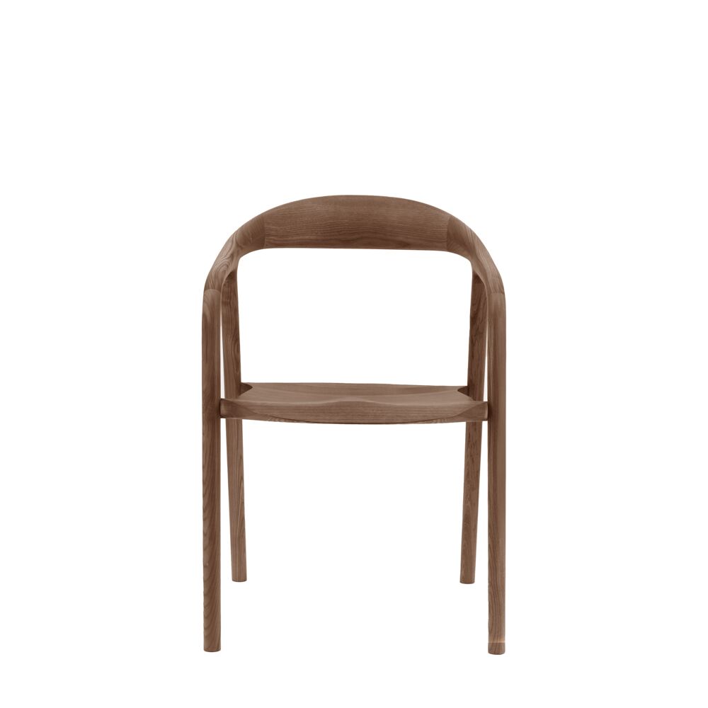 Girona Dining Chair Walnut (2 Pack)
