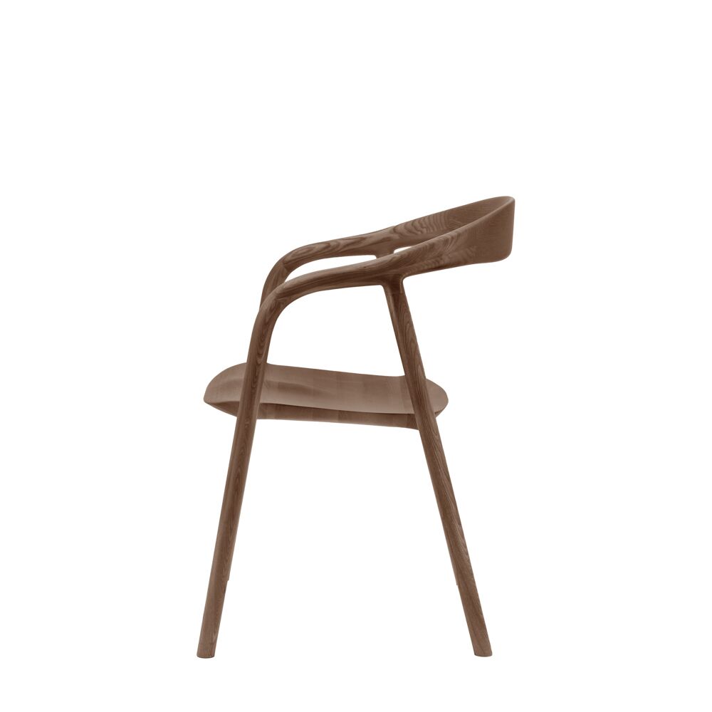 Girona Dining Chair Walnut (2 Pack) - Image 3