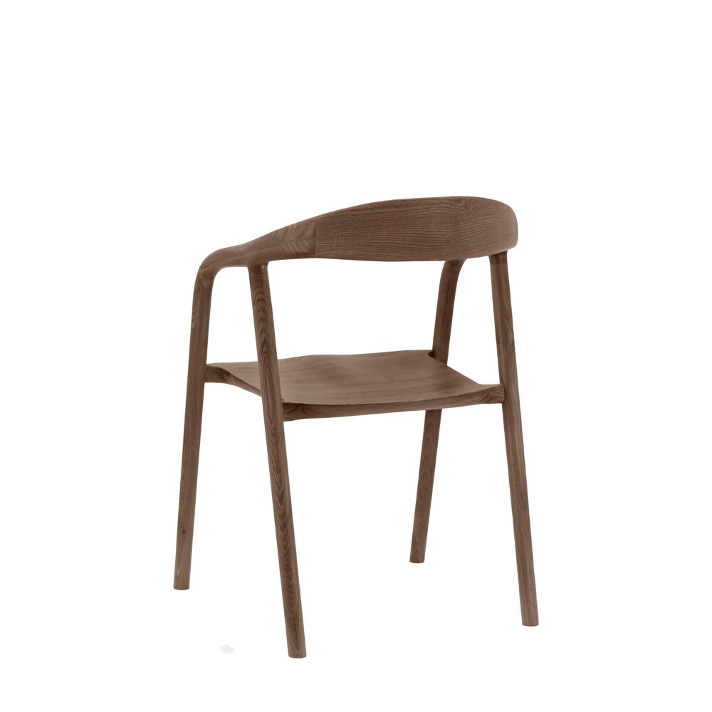 Girona Dining Chair Walnut (2 Pack) - Image 4