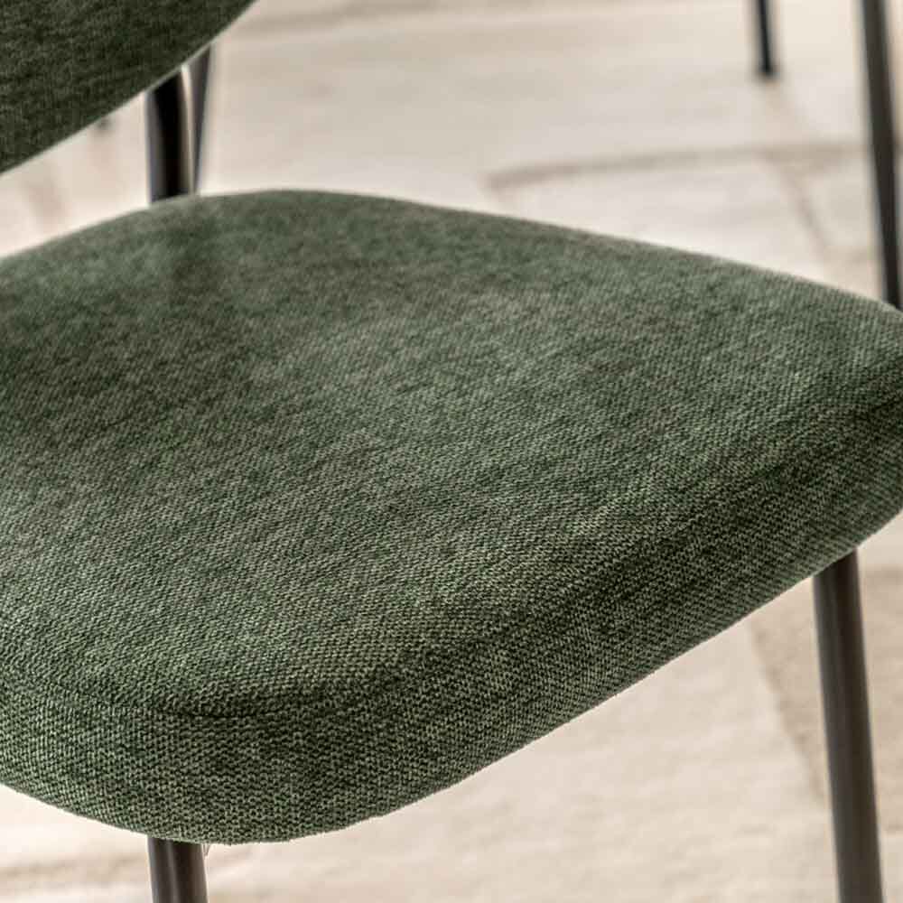 Odense Dining Chair Green (2 Pack) - Image 2